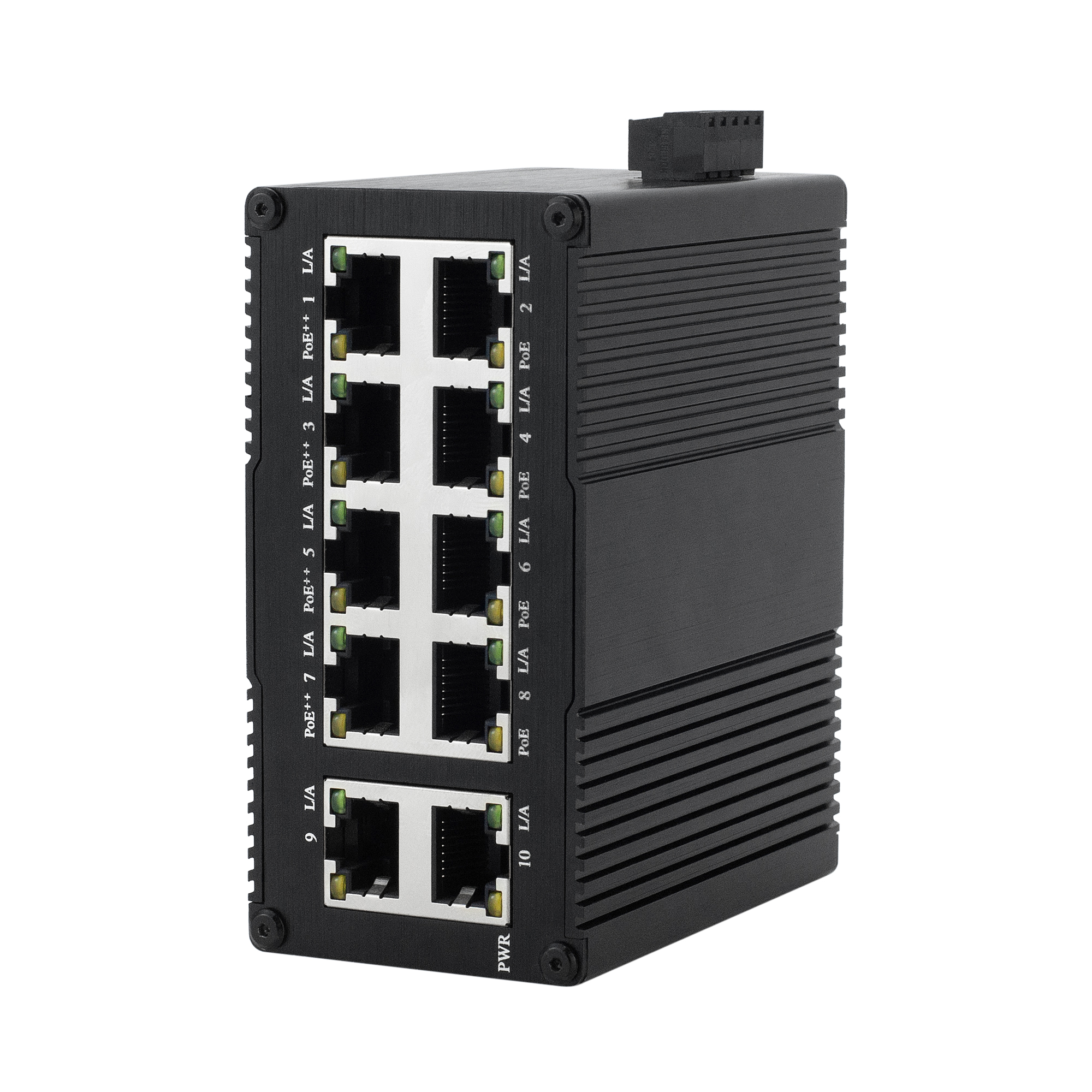 EKN1000GEP Mini Industrial 10-Port Gigabit PoE++ Ethernet Switch - 图片 3