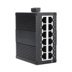 EKN1200GEP Mini Industrial 12-Port Gigabit PoE++ Ethernet Switch