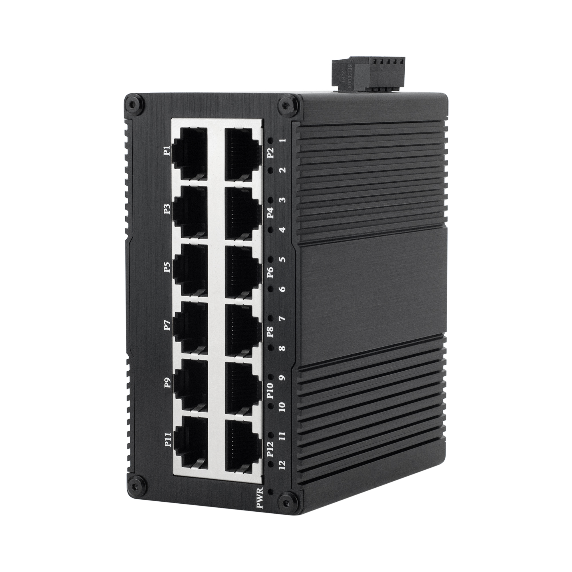EKN1200GEP Mini Industrial 12-Port Gigabit PoE++ Ethernet Switch - 图片 3