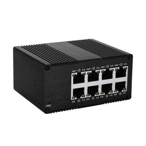 EKN0800GEP Mini Industrial 8-Port Gigabit PoE++ Ethernet Switch