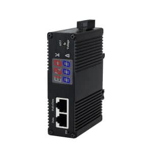 EKPDV0336ADJ10BT Industrial Gigabit PoE Splitter, IEEE 802.3af/at/bt, Adjustable 3–36VDC Output